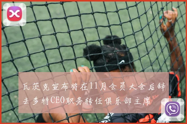 瓦茨克宣布将在11月会员大会后辞去多特CEO职务转任俱乐部主席